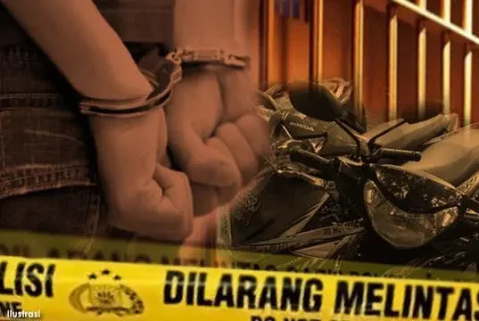 Motor Pria Ini Raib Digondol Maling
