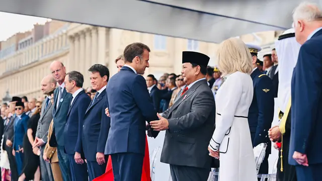 Prabowo Hadiri Bastille Day