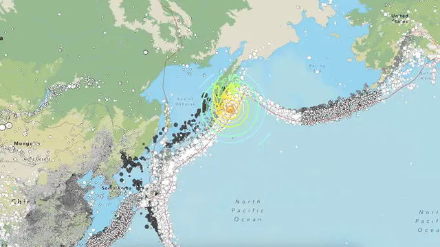 Waspada Gempa M 8,7 Rusia Berpotensi Tsunami