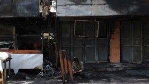 Pengeroyokan Mata Elang di Kalibata Bikin Kios Pedagang Rusak