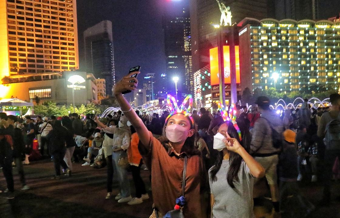 Car Free Night saat Malam Tahun Baru